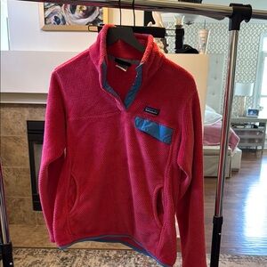 Patagonia Pink Fleece Pullover